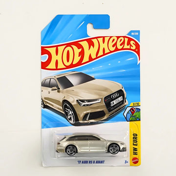 Hot Wheels '17 Audi RS 6 Avant 1:64 Die-Cast