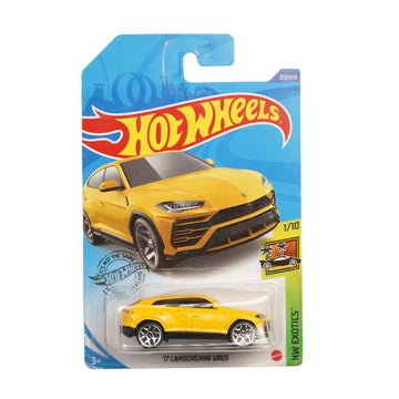 Hot Wheels Premium ’17 Lamborghini Urus Imported 1:64 Die-Cast Luxury Performance SUV Collectible Car