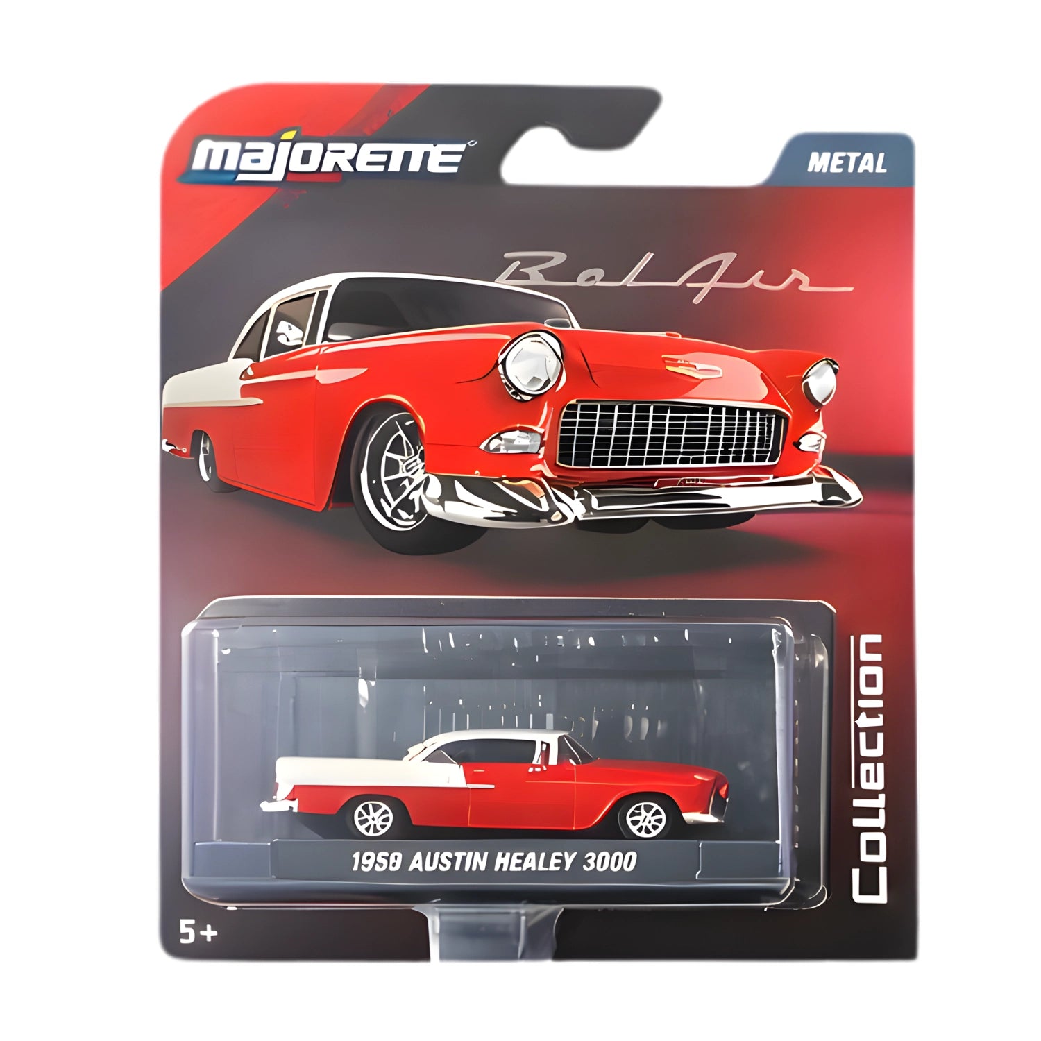 Majorette Premium 1950 Austin Healey 3000 1:64 Die-Cast