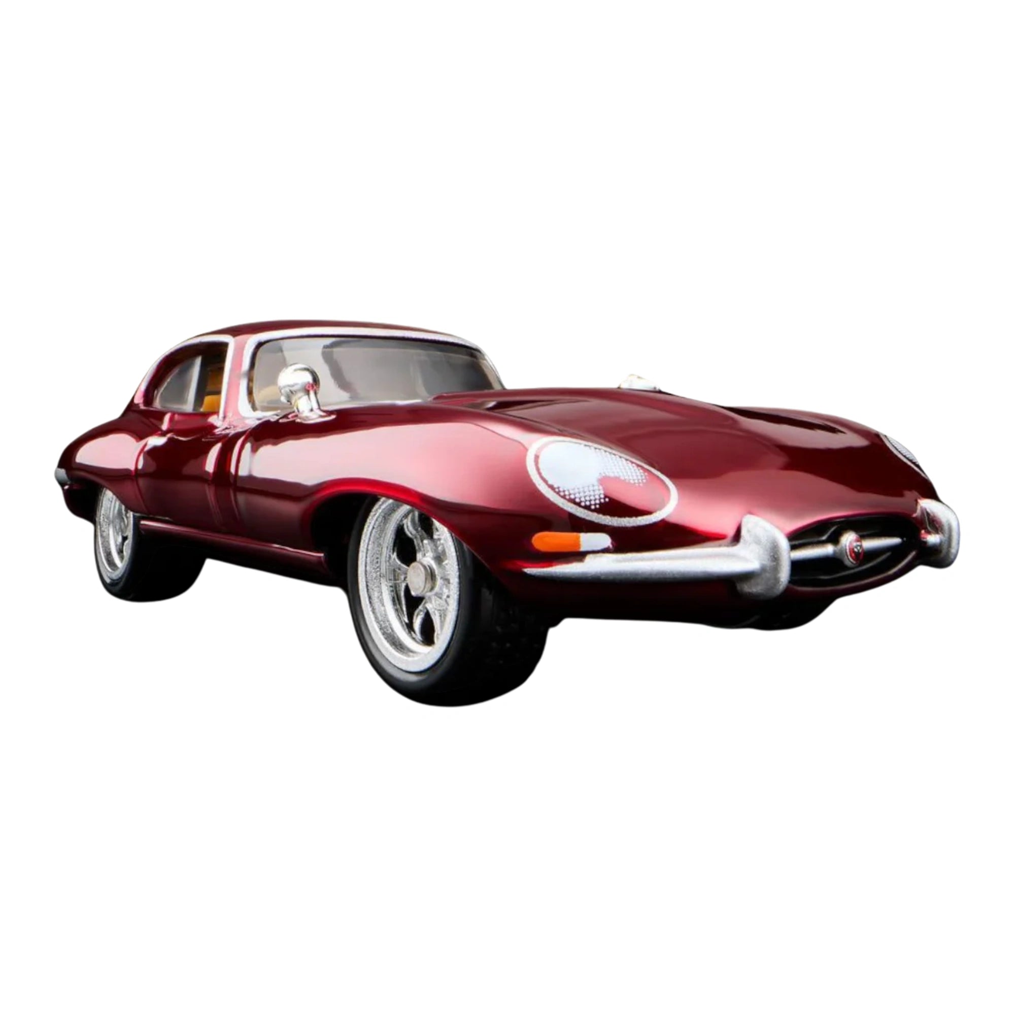 Hot Wheels RLC 1964 Jaguar E-Type Redline Club 1:64 Die-Cast Collectible with Acrylic Case