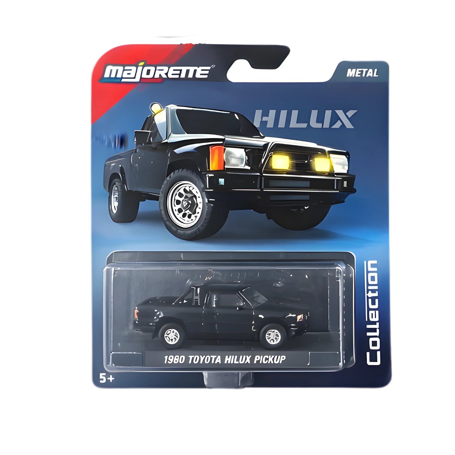 Majorette Premium 1980 Toyota Hilux Pickup 1:64 Die-Cast