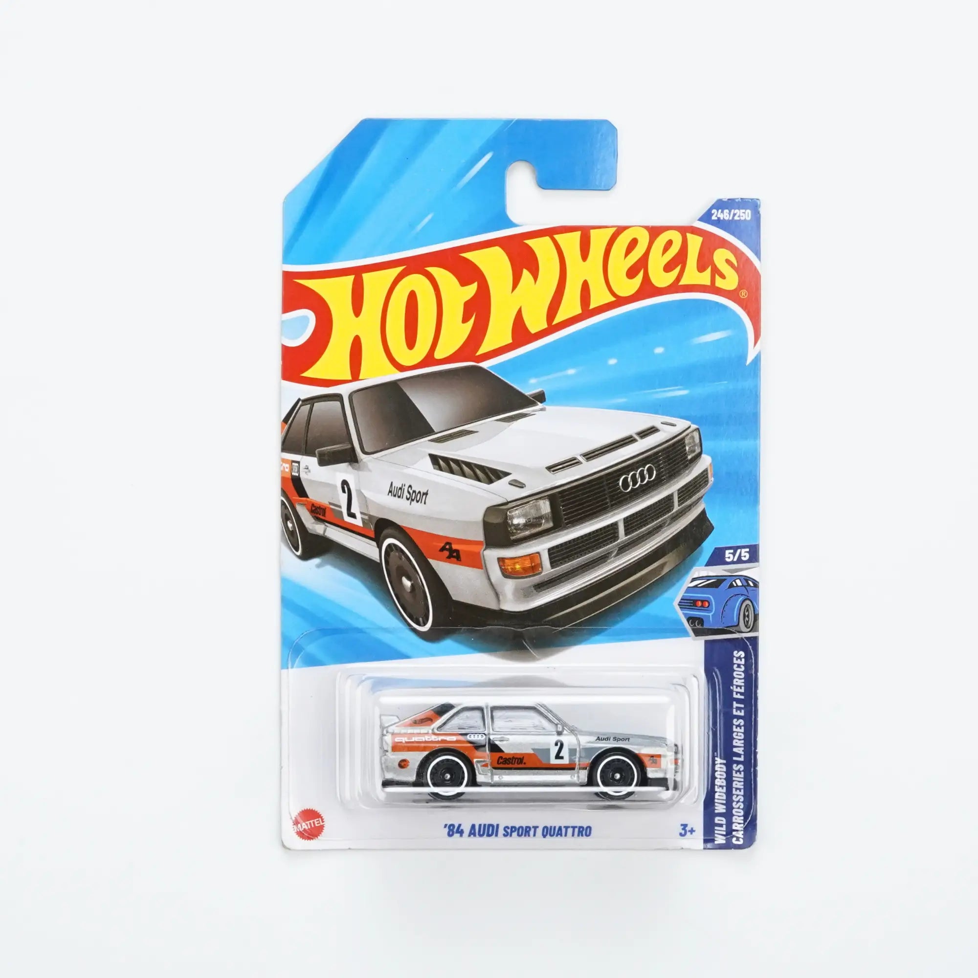 HOT WHEELS 1984 AUDI SPORT QUATTRO 1:64 DIE-CAST