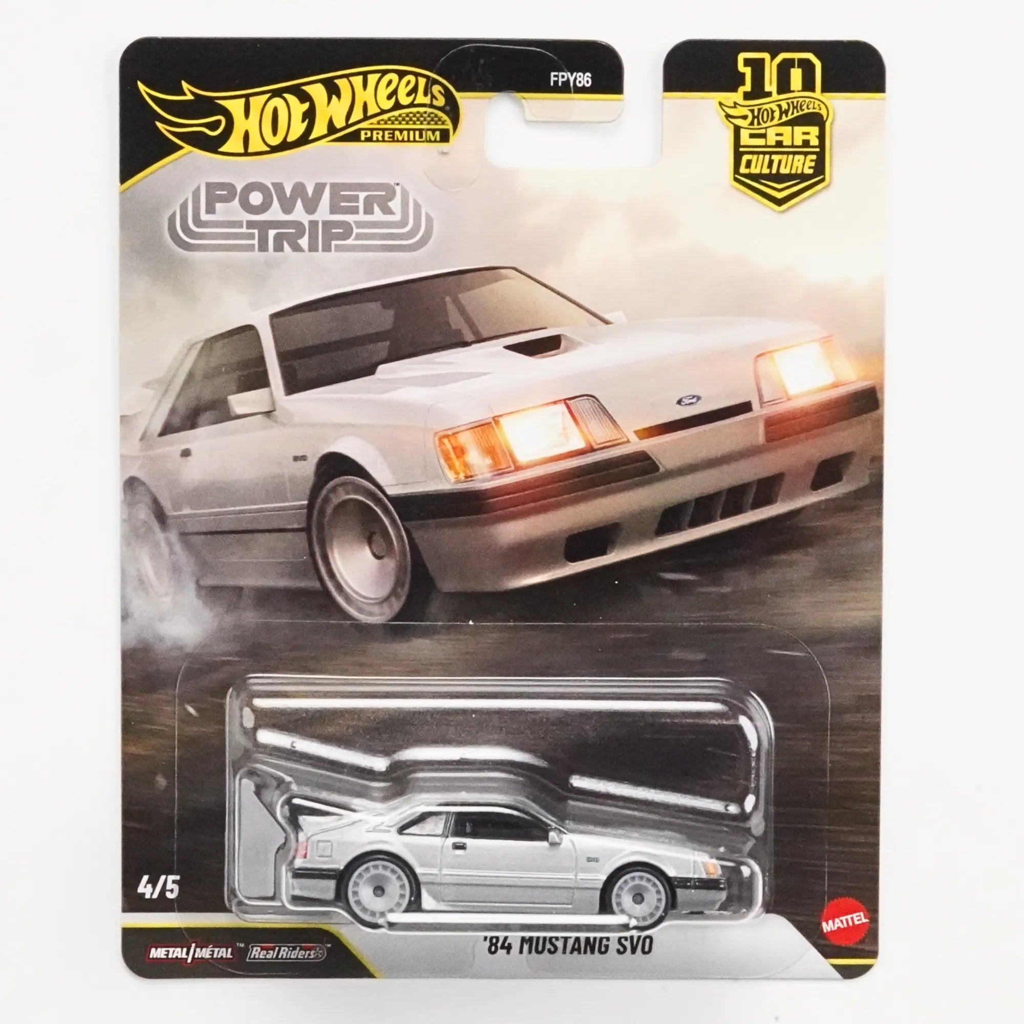 Hot Wheels Premium 1984 Ford Mustang SVO 1:64 Die-Cast