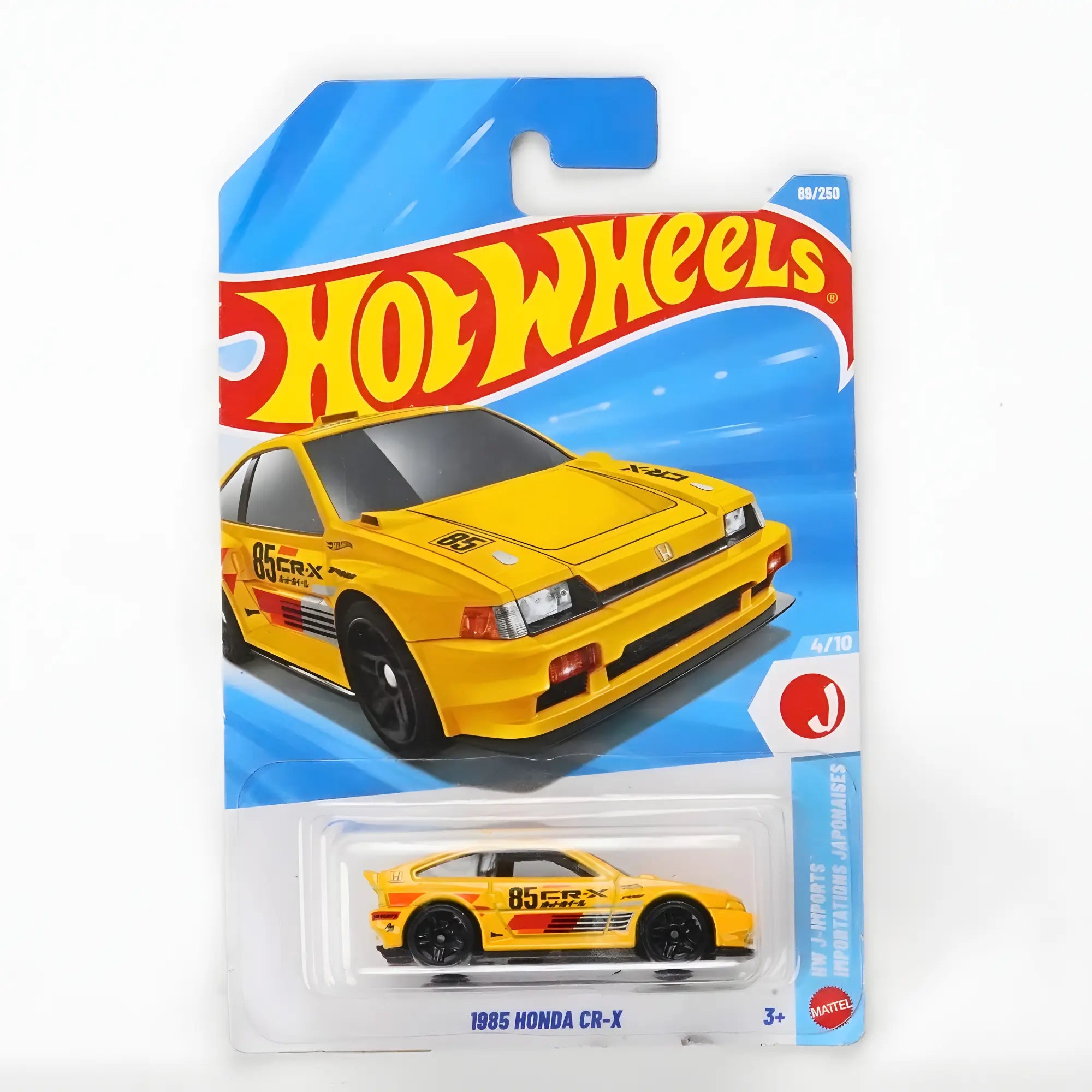 Hot Wheels 1985 Honda CR-X Yellow 2026
