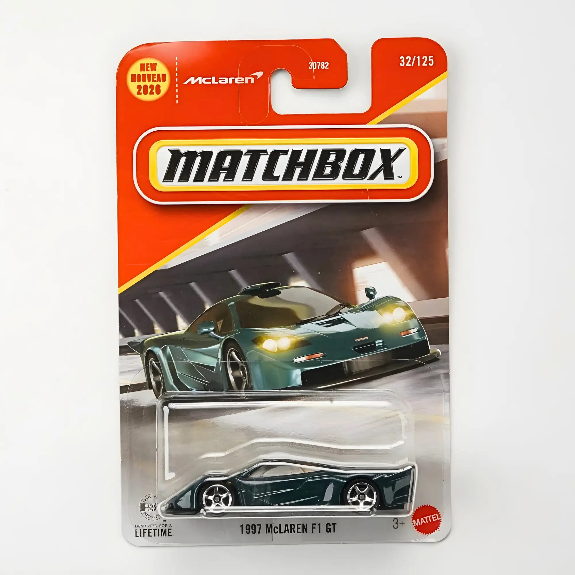 Matchbox 1997 McLaren F1 GT Die-Cast Car