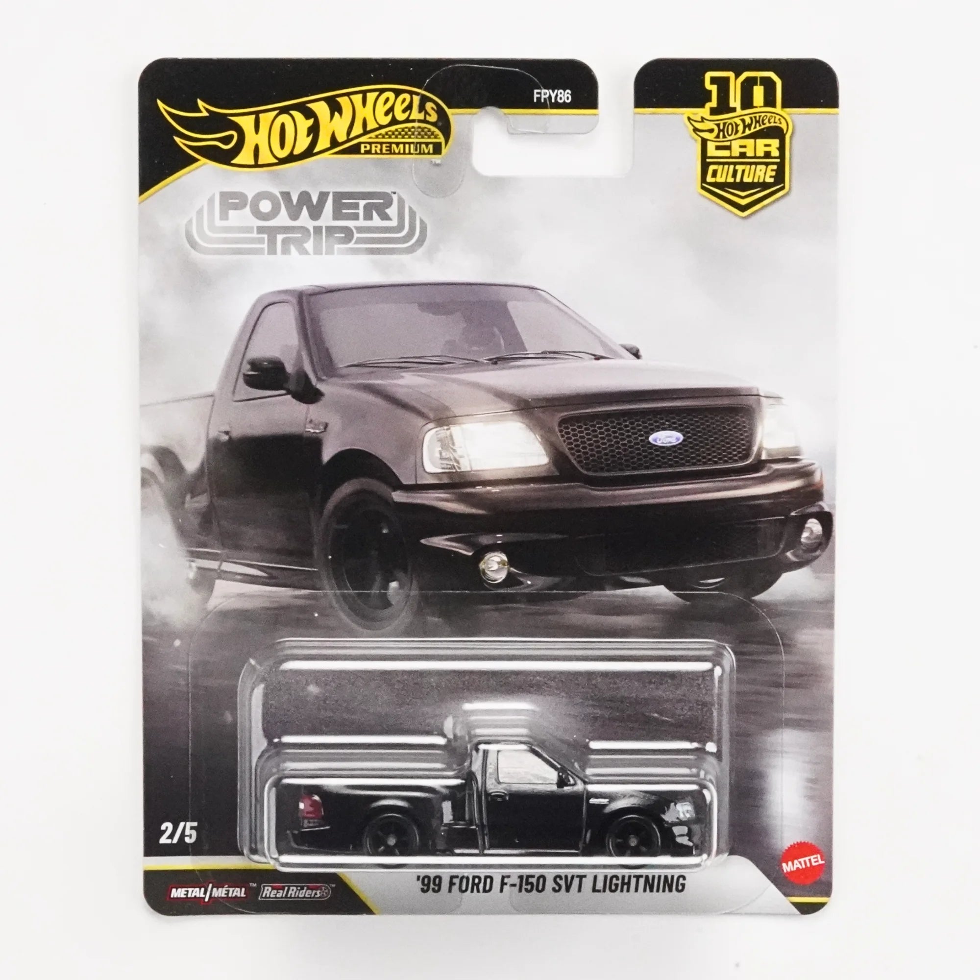 Imported Hot Wheels Premium Power Trip 5-Car Set (1:64 Die-Cast Collection | Car Culture 10th Anniversary Edition)