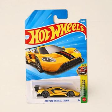 Hot Wheels 2016 Ford GT Race 1:64 Die-Cast (Treasure Hunt)