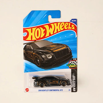 Hot Wheels 2018 Bentley Continental GT3 1:64 Die-Cast (Imported)