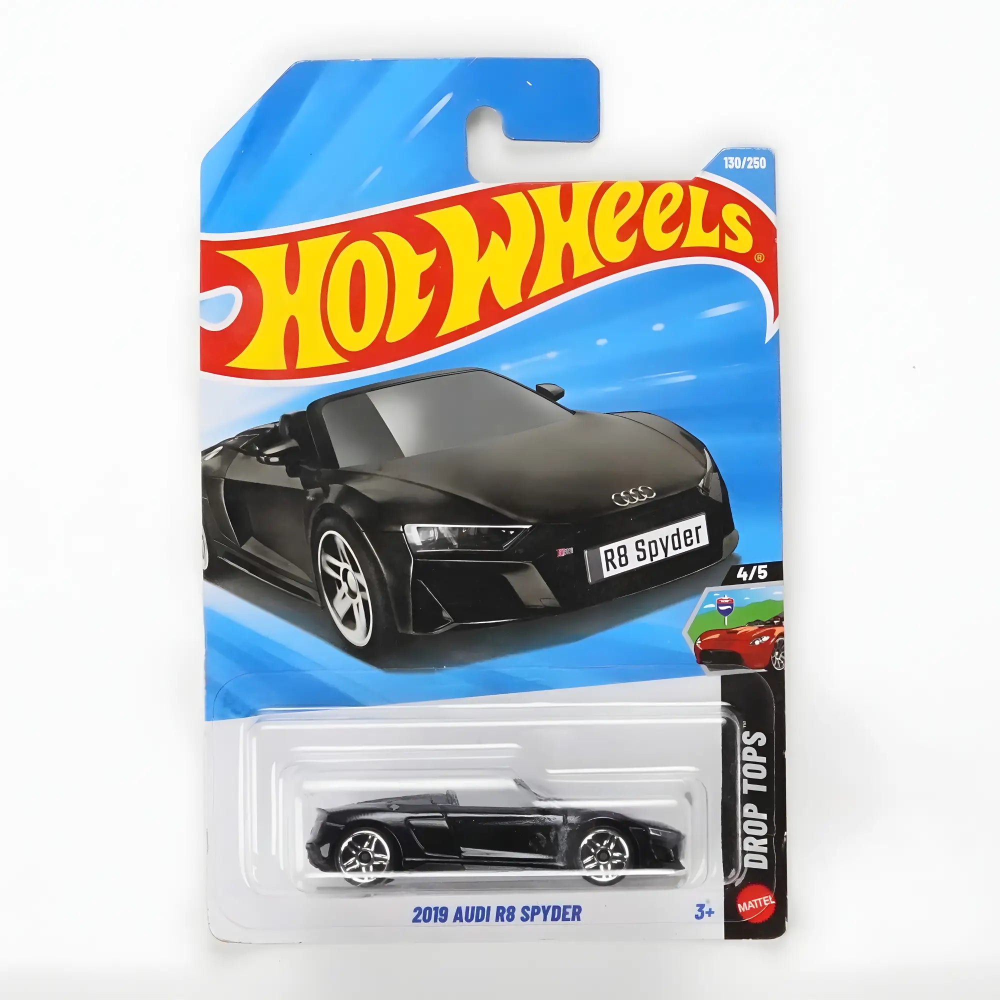 Hot Wheels 2019 Audi R8 Spyder Black 2026