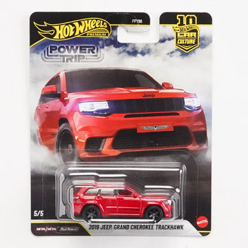 Hot Wheels Premium 2019 Jeep Grand Cherokee Trackhawk 1:64 Die-Cast