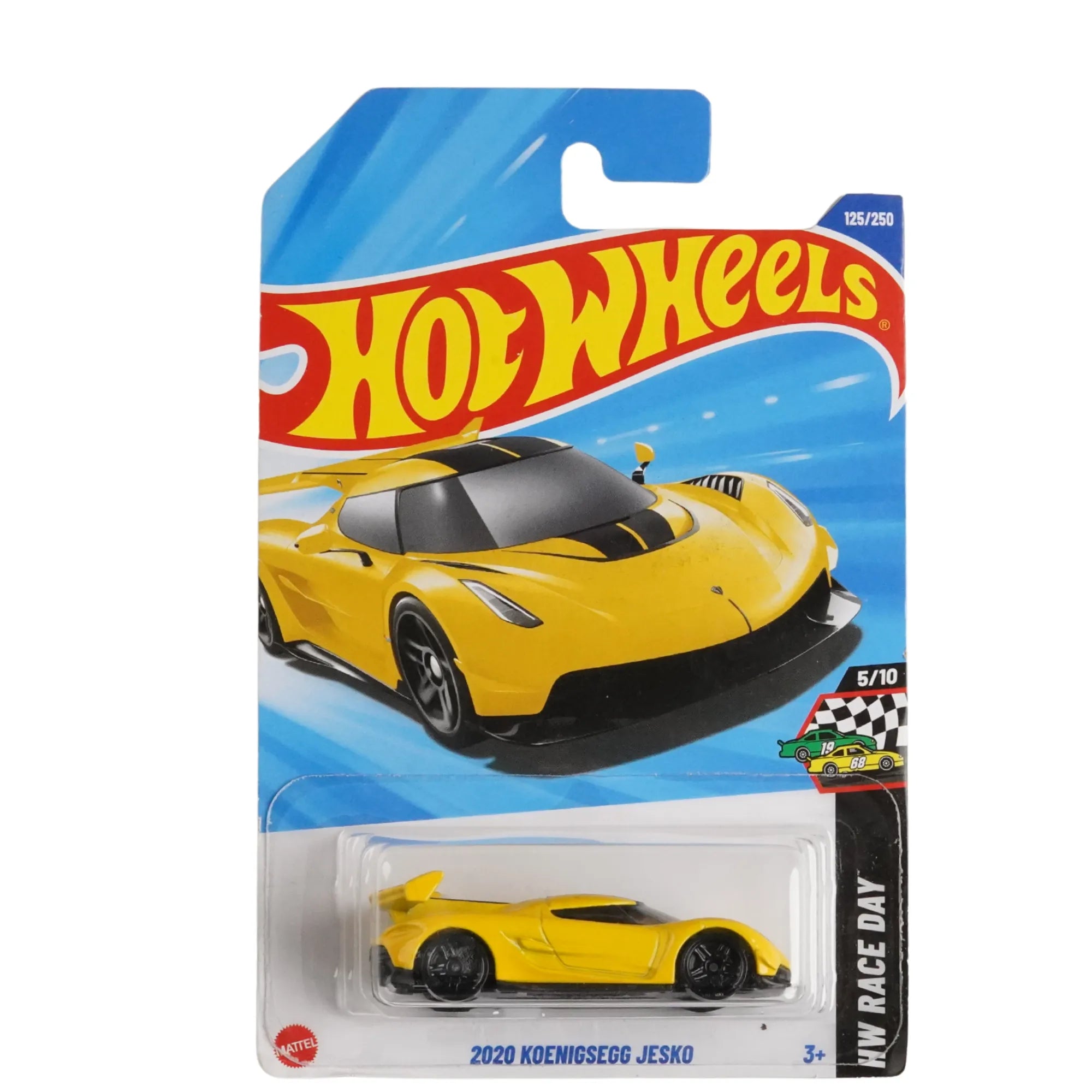 Hot Wheels 2020 Koenigsegg Jesko (Yellow) HW Exotics Die-Cast