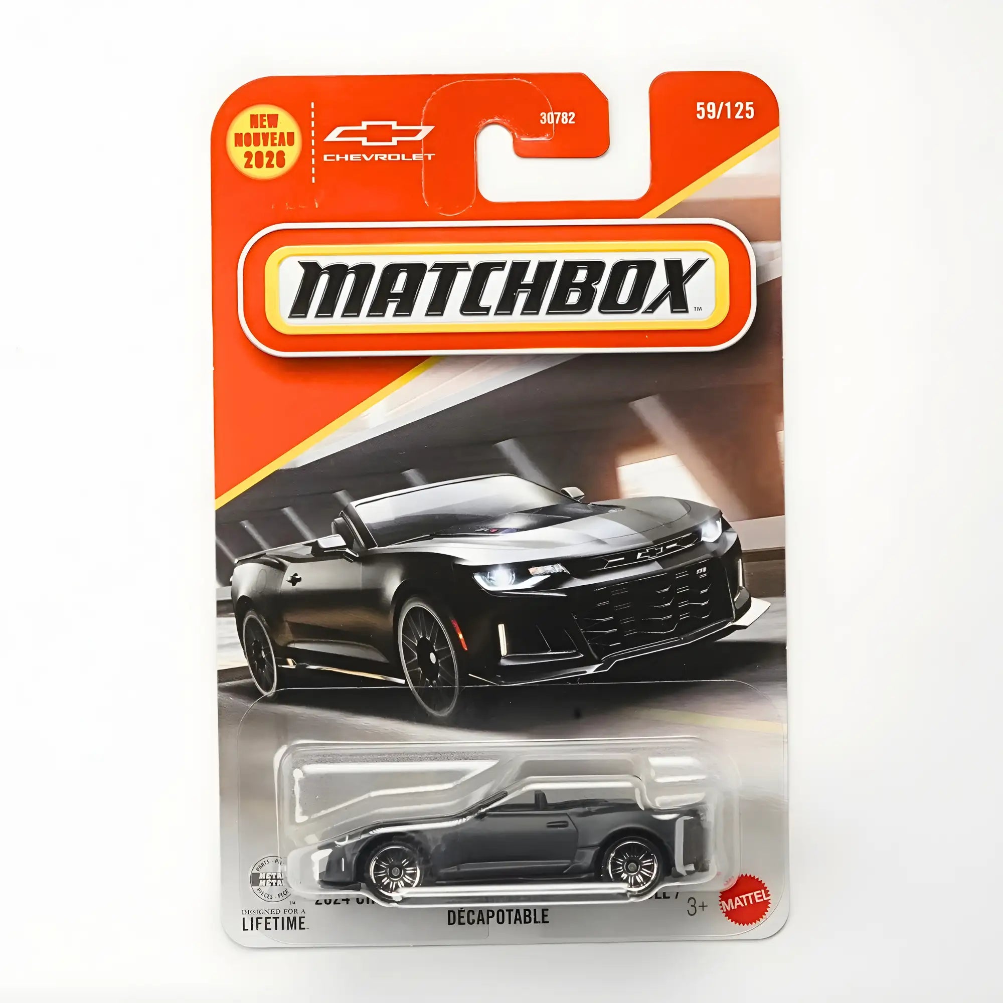 Matchbox 2024 Chevrolet Camaro ZL1 Convertible Die-Cast Car