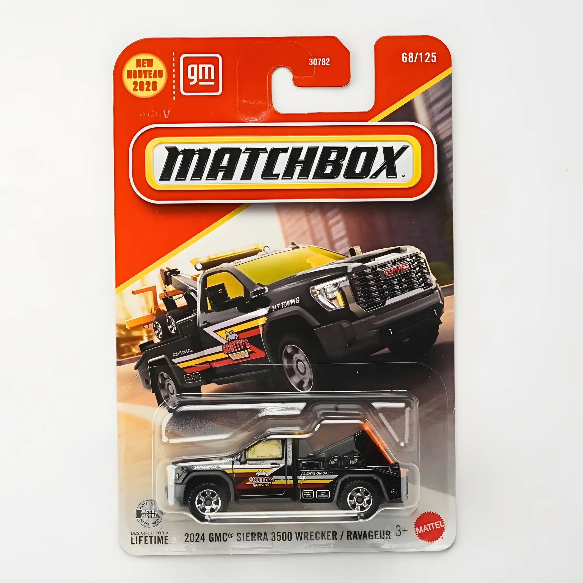 Matchbox 2024 GMC Sierra 3500 Wrecker Die-Cast Car
