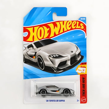 Hot Wheels '20 Toyota GR Supra White 2026 Then and Now 5/10 Mainline