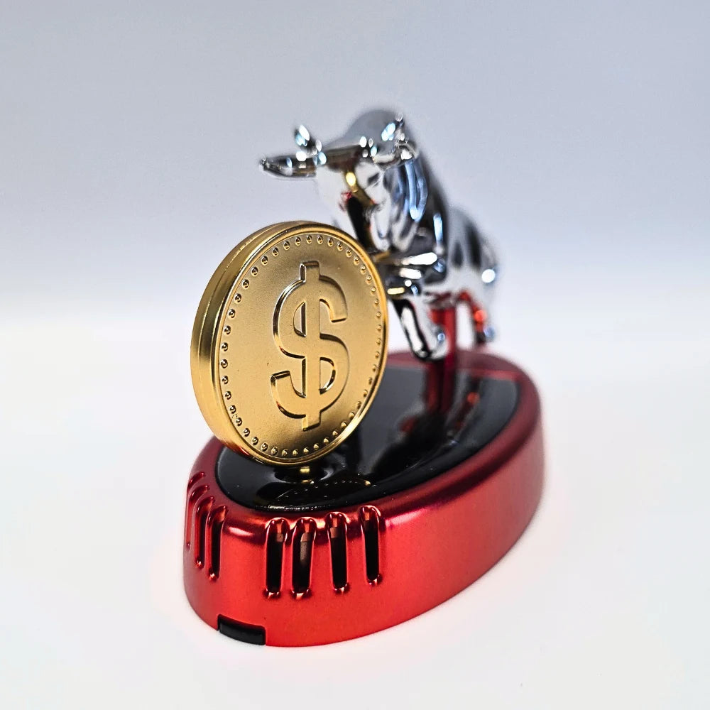 Bull Coin Solar Dashboard Diffuser