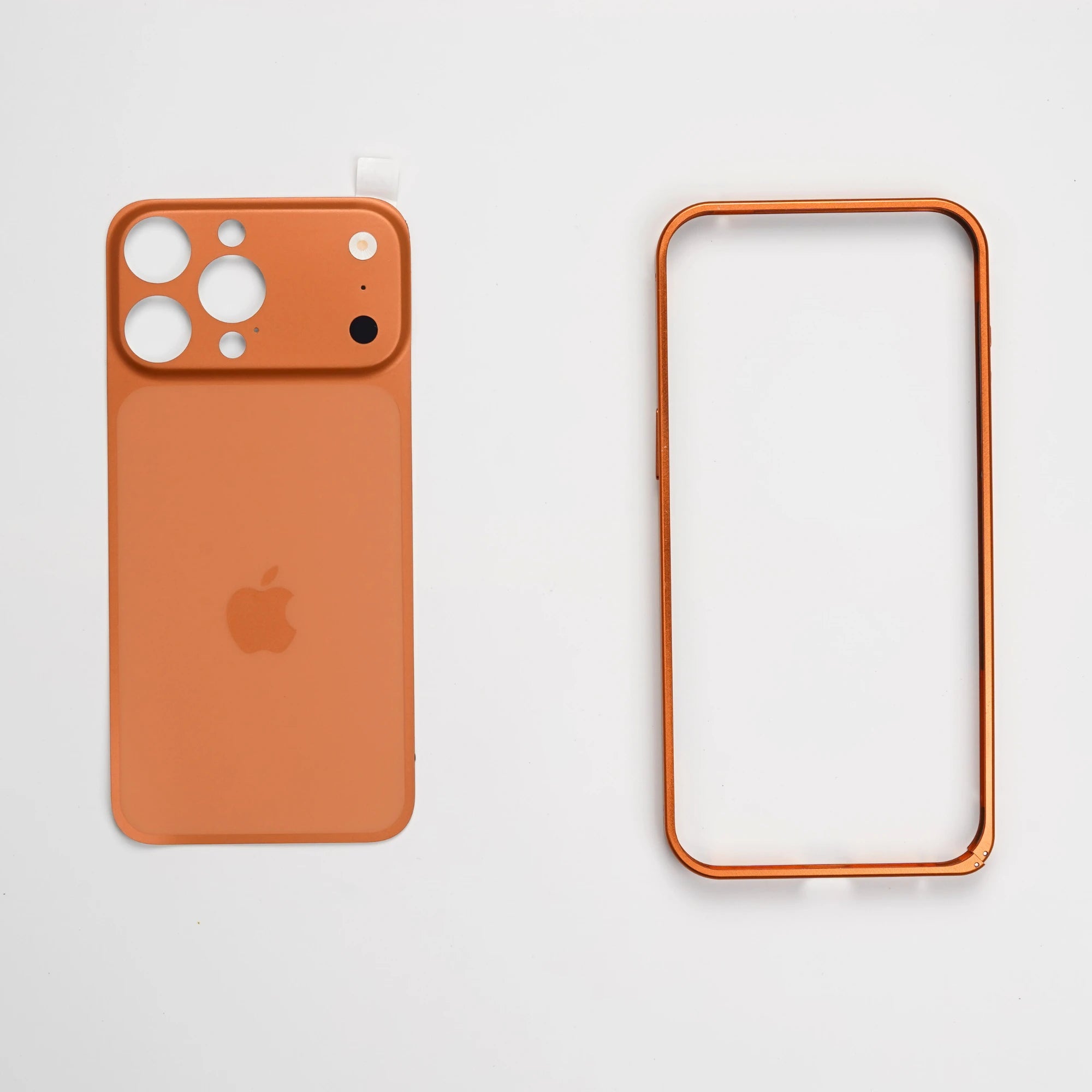 iPhone 17 Pro Max Back Panel Converter Peel + Side Bumper | Convert any iphone to iPhone 17 Pro Max Style