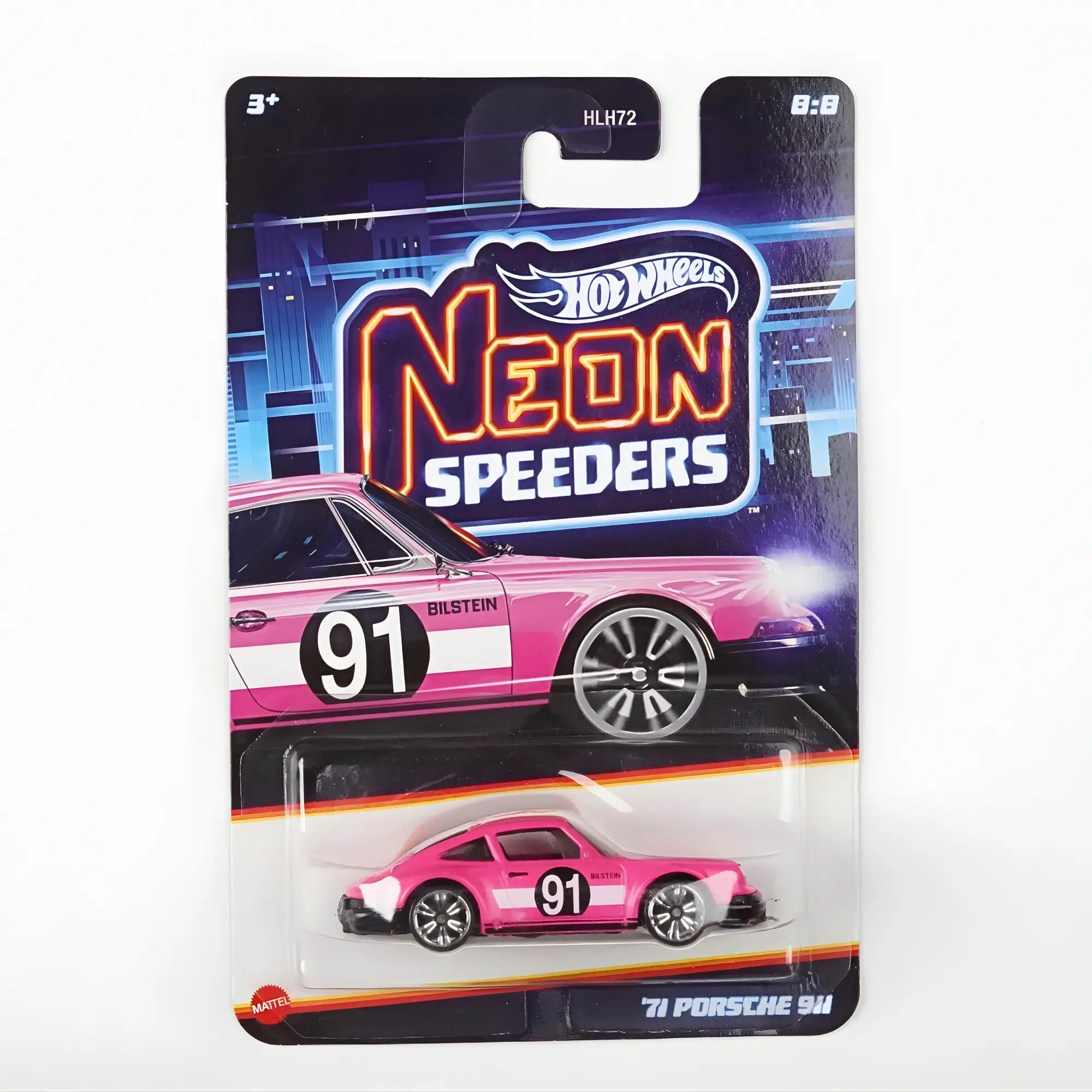 Hot Wheels Neon Speeders '71 Porsche 911 Die-Cast Car