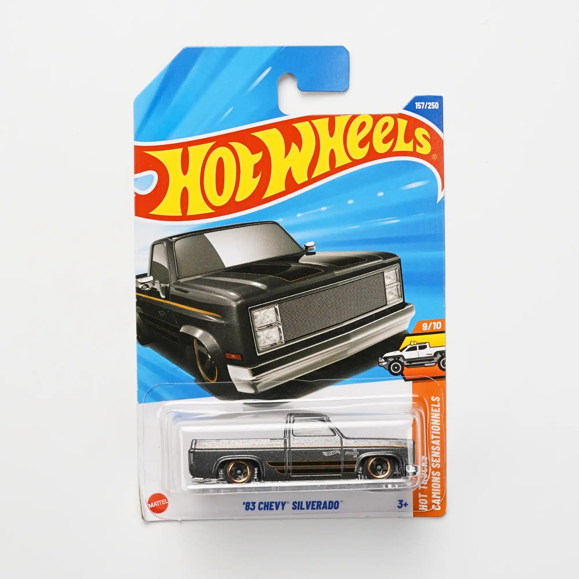 Hot Wheels 1983 Chevy Silverado Classic Pickup Die-Cast