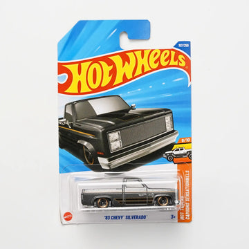 Hot Wheels 1983 Chevy Silverado Classic Pickup Die-Cast