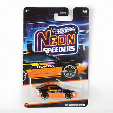Hot Wheels Neon Speeders '85 Honda CR-X Die-Cast Car