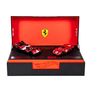 IMPORTED HOT WHEELS FERRARI HERITAGE SET ELITE BOX PREMIUM COLLECTOR EDITION