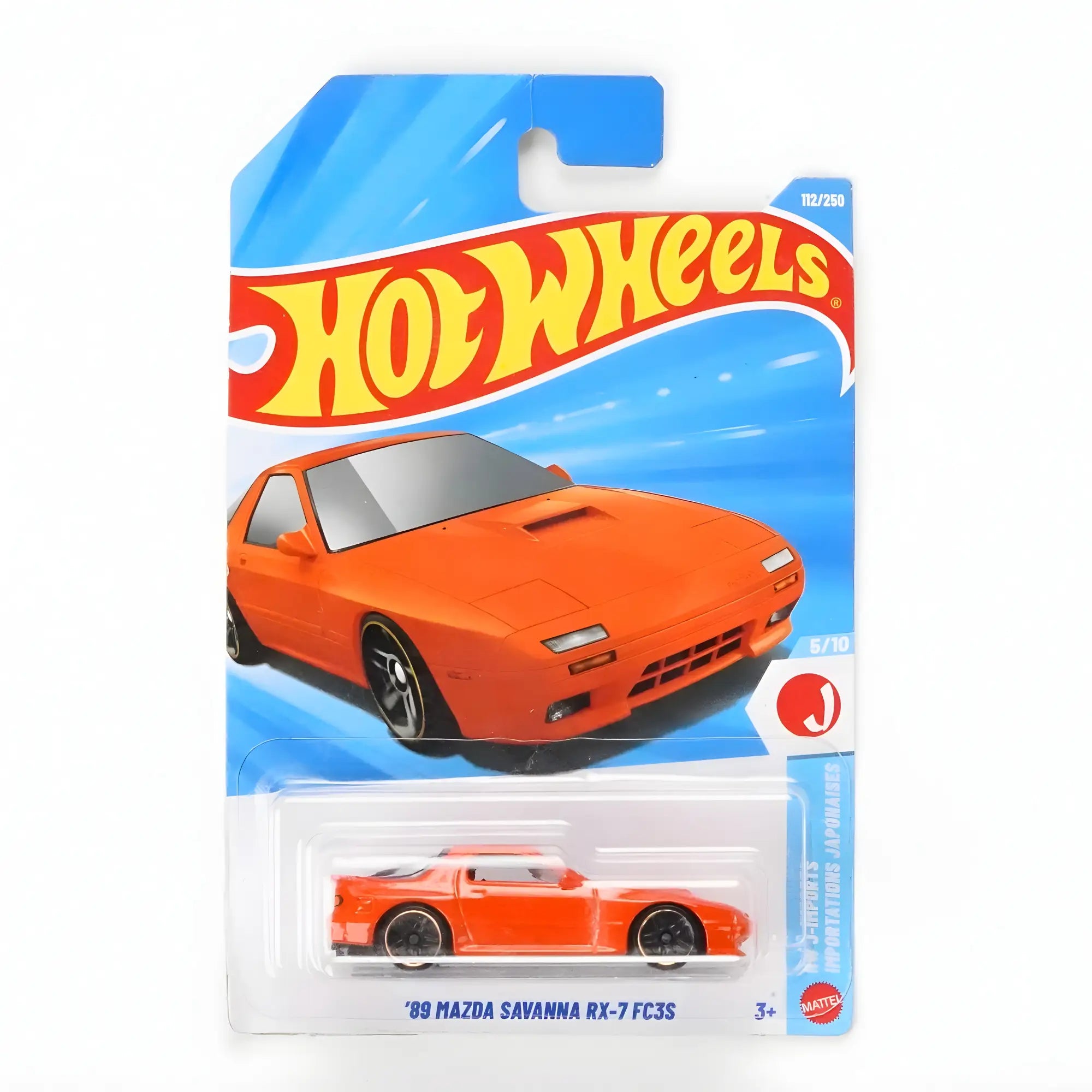 Hot Wheels 89 Mazda Savanna RX-7 FC3S Orange 2026