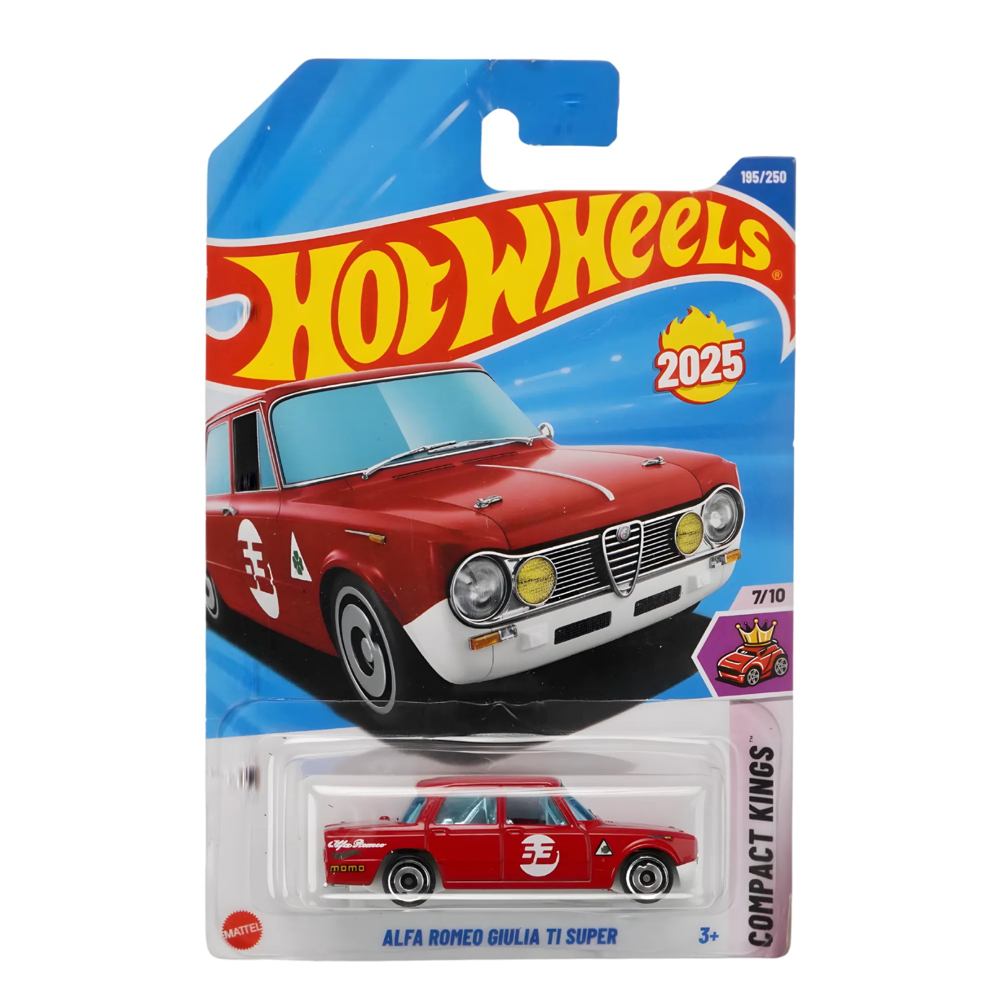 Hot Wheels Alfa Romeo Giulia TI Super Collector Die-Cast (Red)