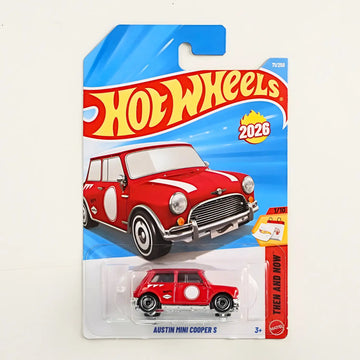 Hot Wheels Austin Mini Cooper S 1:64 Die-Cast