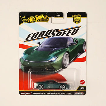 Hot Wheels Automobili Pininfarina Battista Car Culture Euro Speed 1:64 Die-Cast Premium