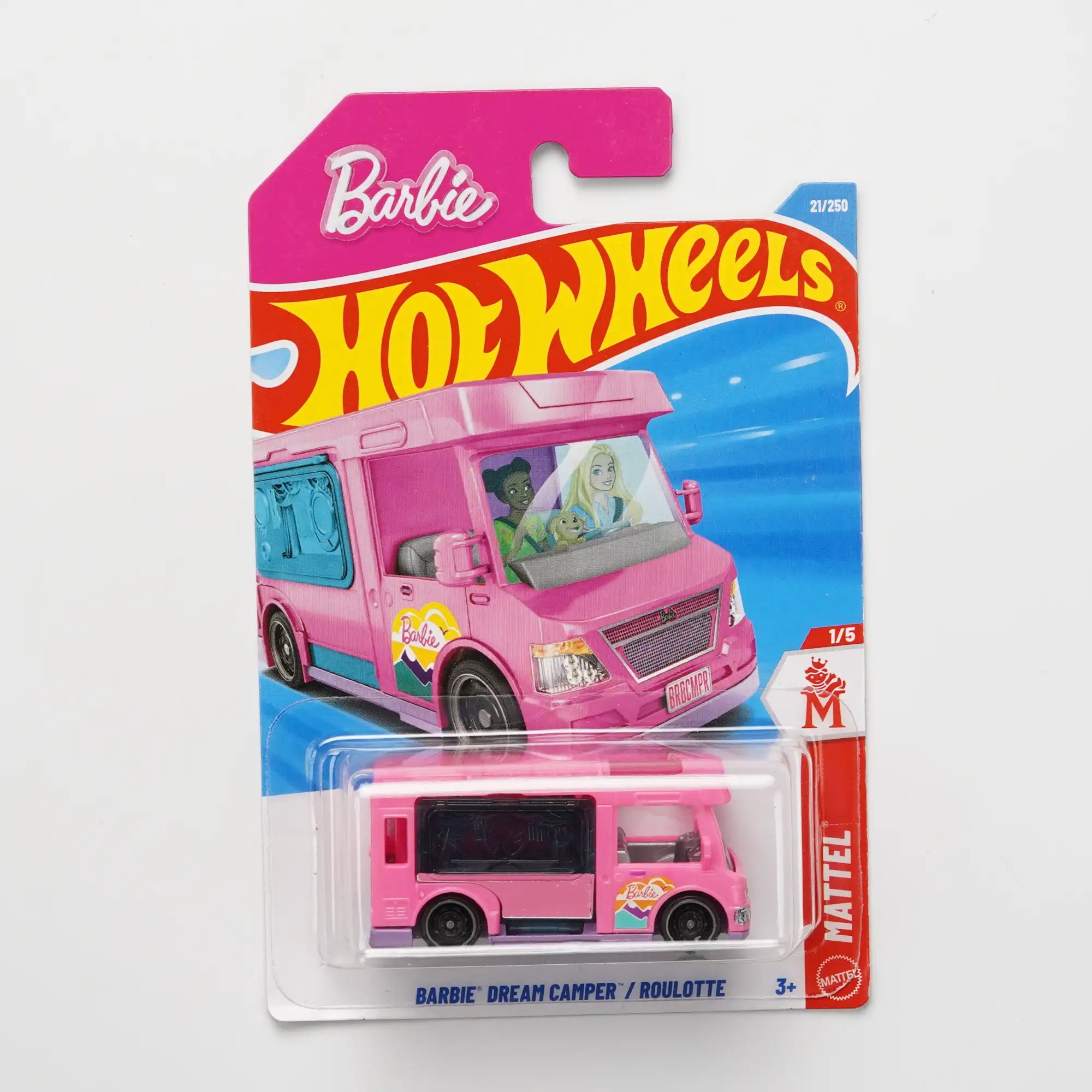 Hot Wheels Barbie Dream Camper Van Die-Cast