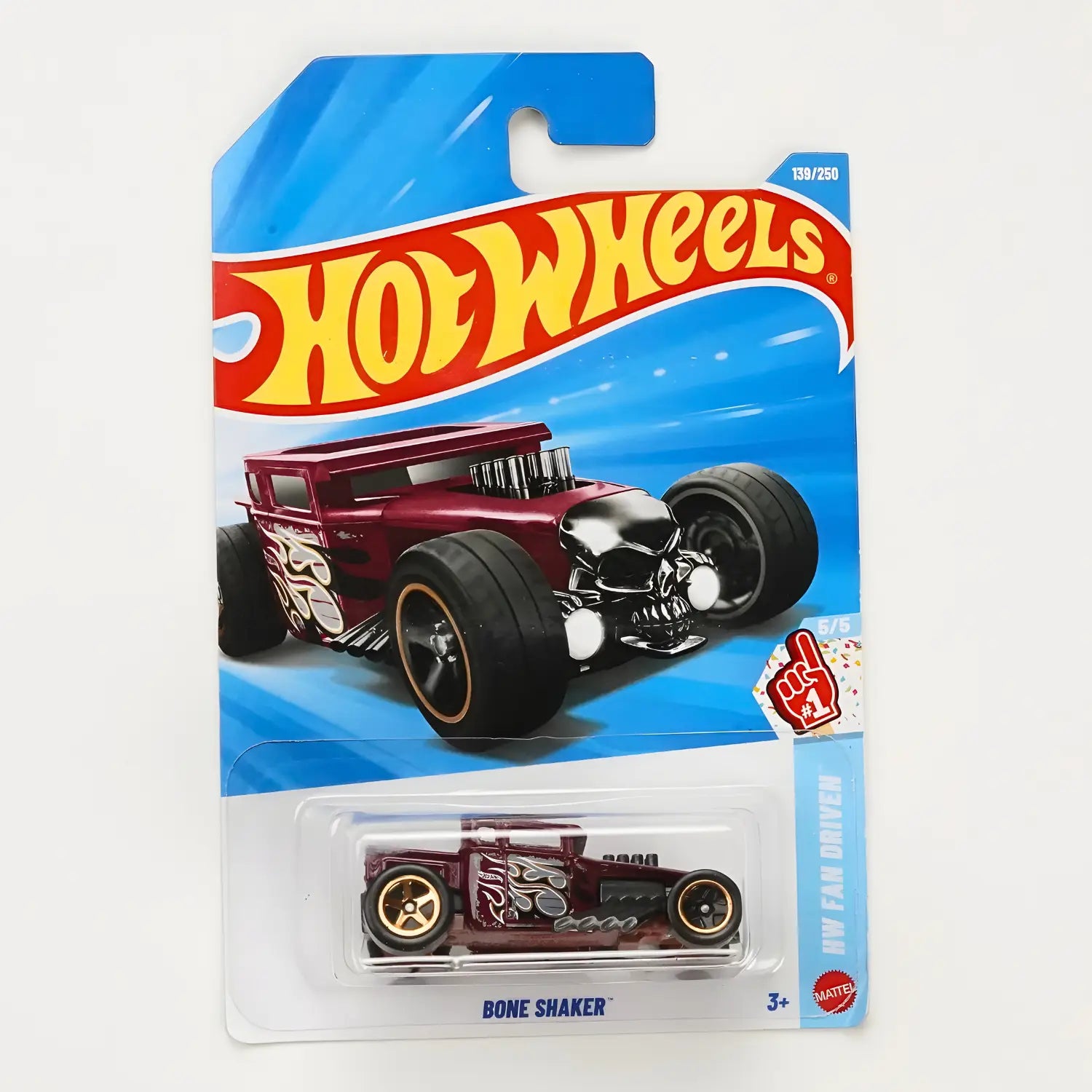 Hot Wheels Bone Shaker Dark Red 2026