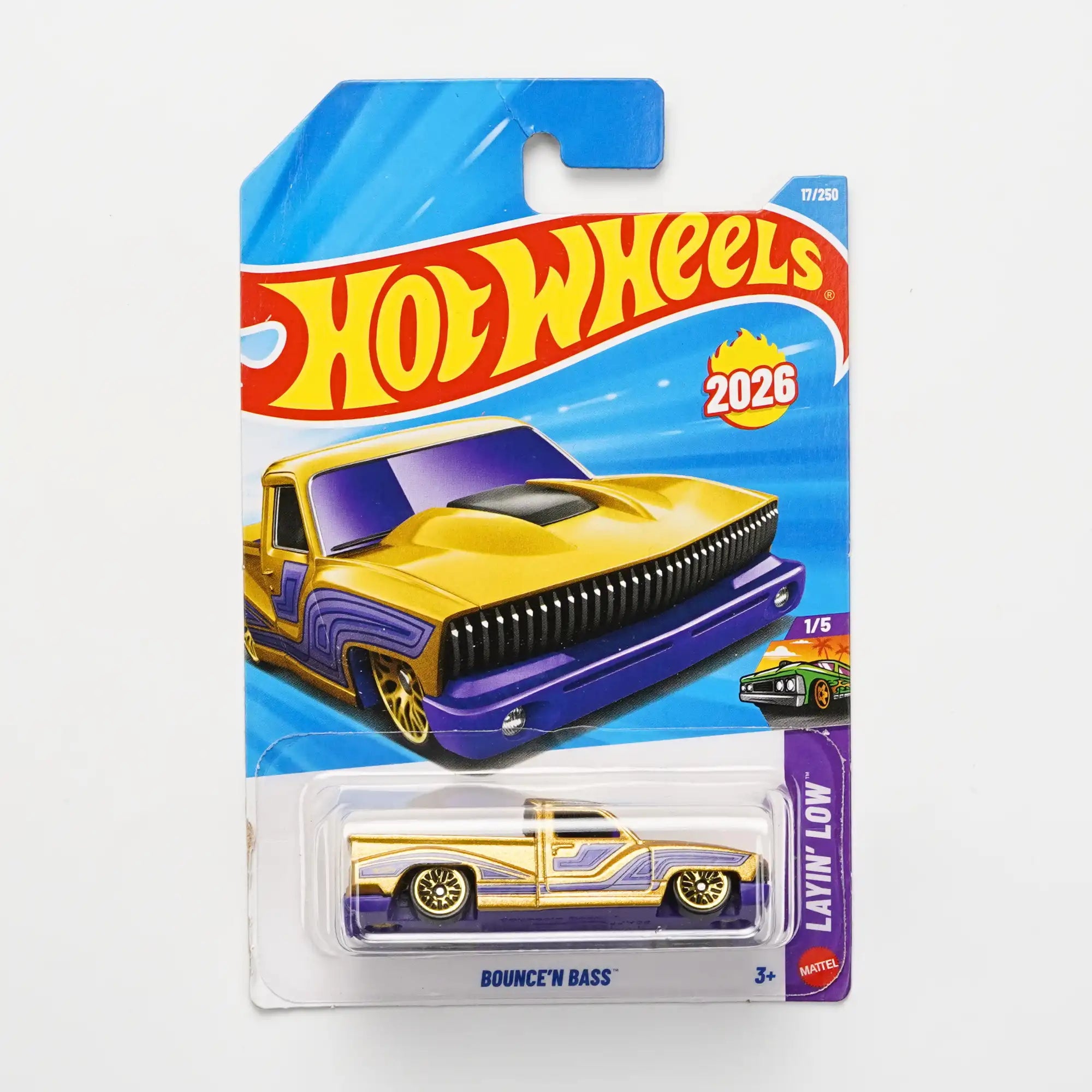 Hot Wheels Bounce’n Bass Fantasy Car Die-Cast