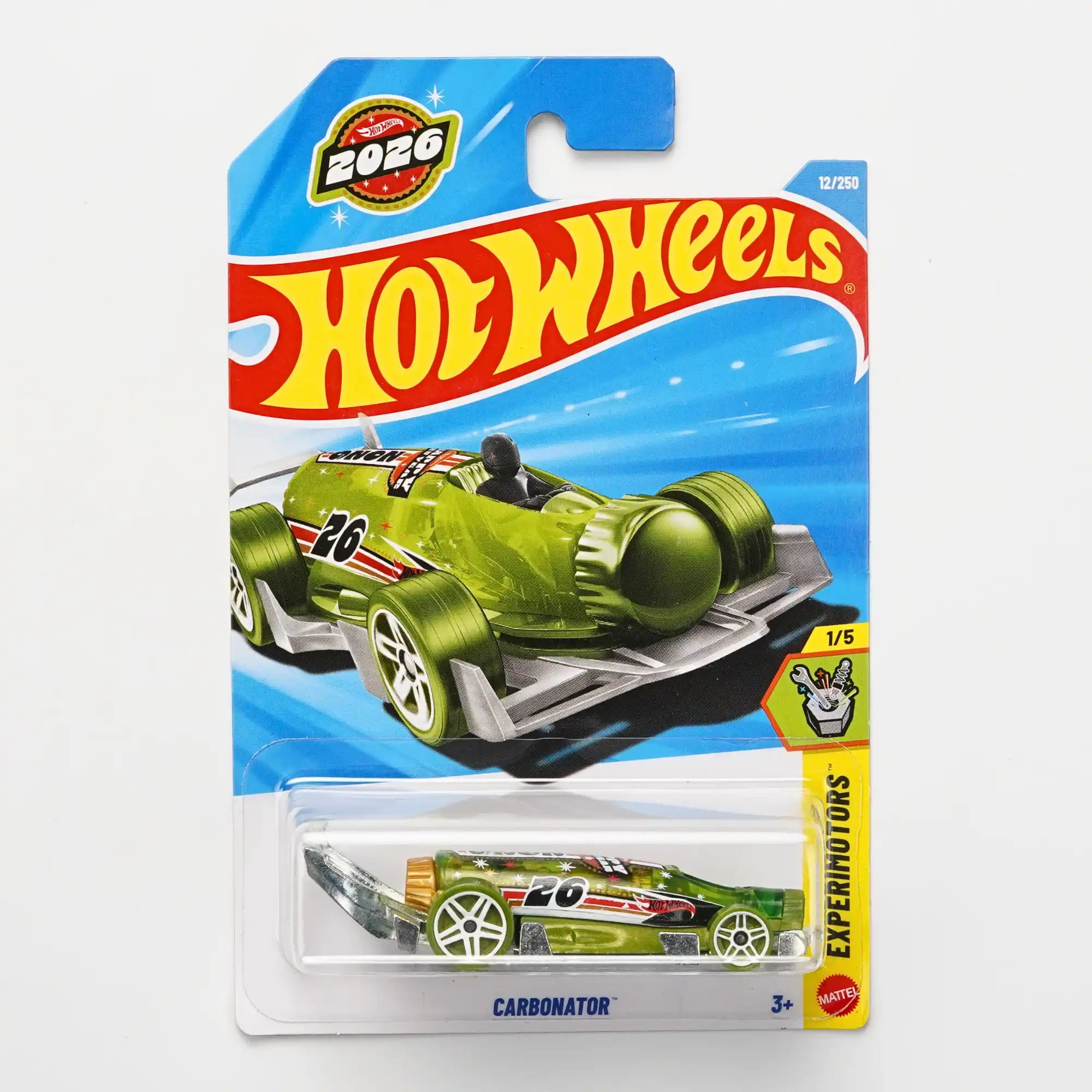 Hot Wheels Carbonator Fantasy Beverage Car Die-Cast