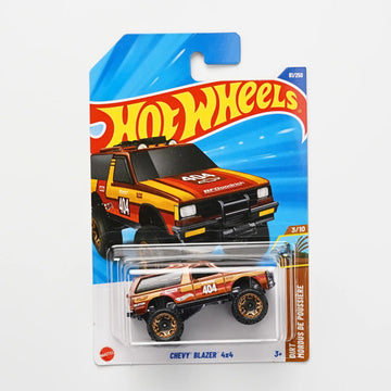Hot Wheels Chevy Blazer 4x4 Classic Off-Road Die-Cast