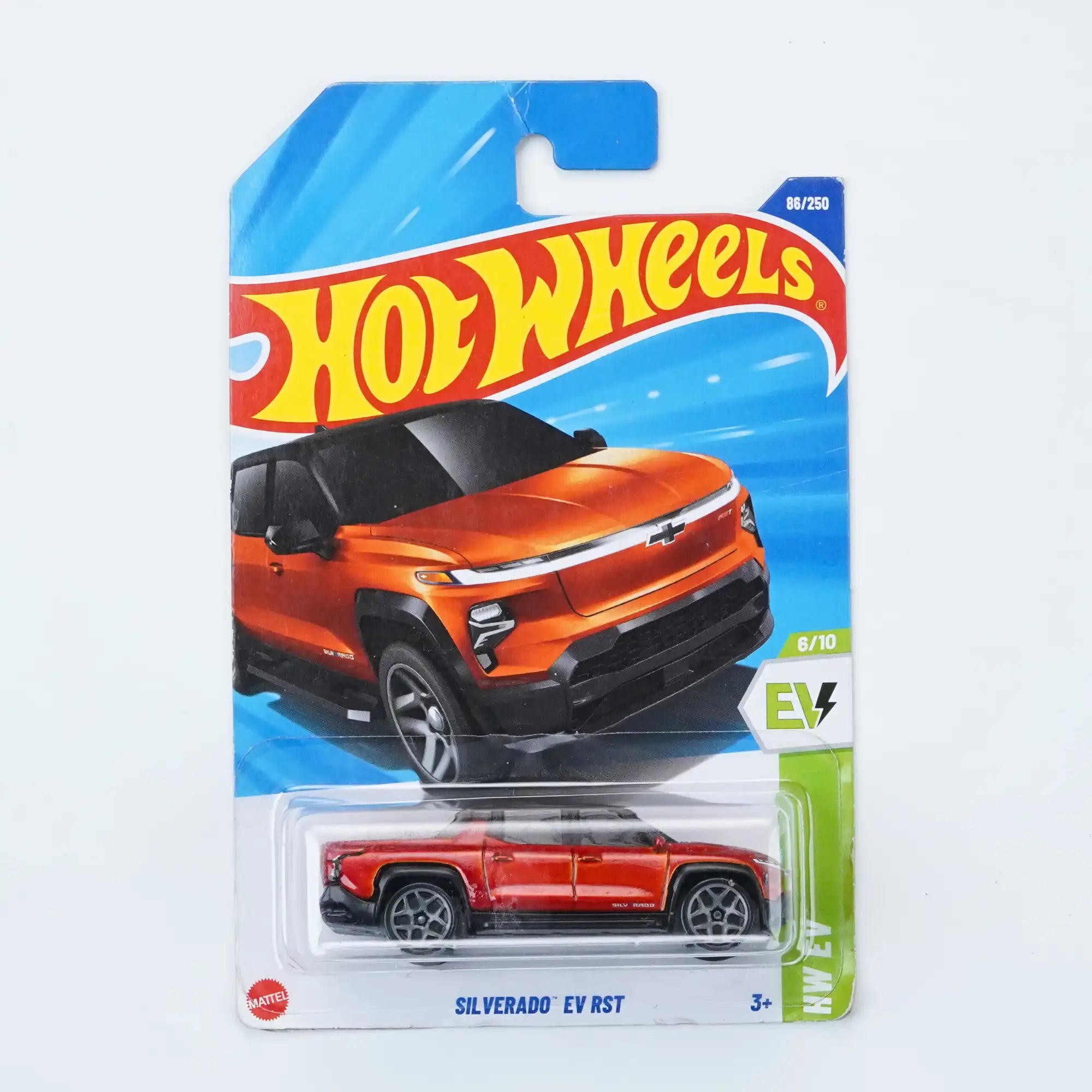 Hot Wheels Chevy Silverado EV RST Electric Pickup Die-Cast