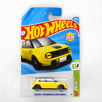 Hot Wheels Custom 2020 Honda e Yellow 2026