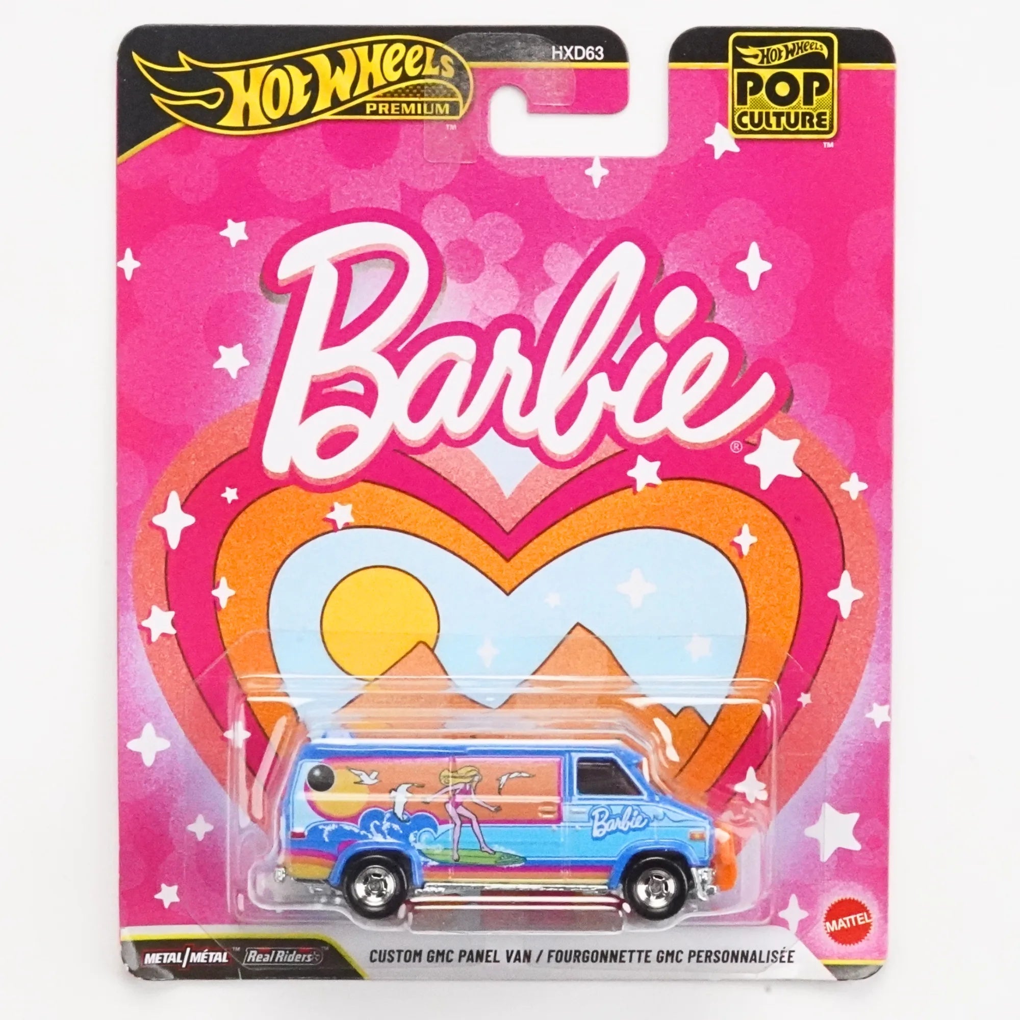 Hot Wheels Premium Barbie Custom GMC Panel Van 1:64 Die-Cast