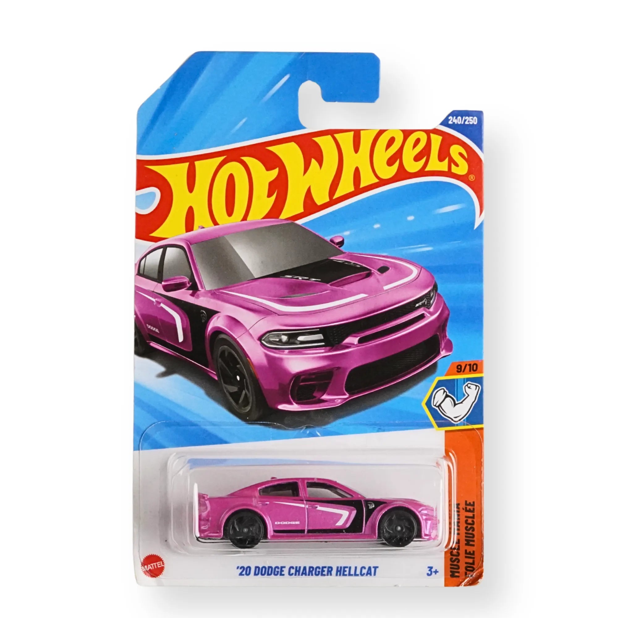 Hot Wheels '20 Dodge Charger Hellcat (Pink) 2026 Night speed 10/10 Mainline