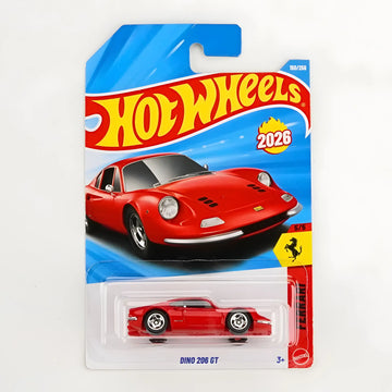 Hot Wheels Dino 206 GT Red 2026 Ferrari Series 5/5 Mainline