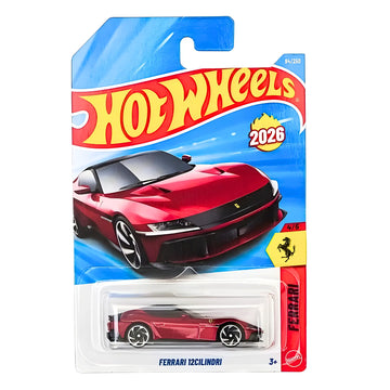 Hot Wheels Ferrari 12Cilindri Red 2026 Ferrari Series 4/5