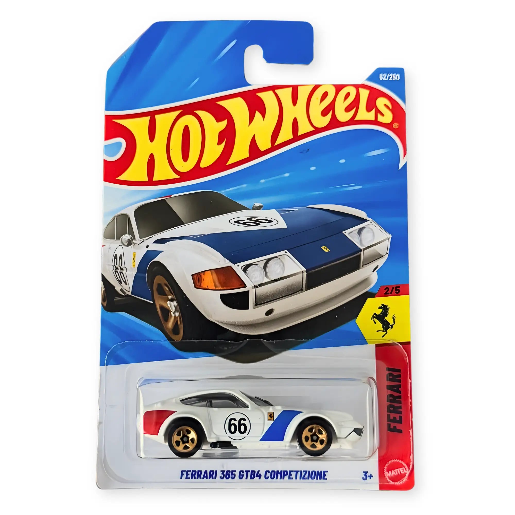 Hot Wheels Ferrari 365 GTB4 Competizione White 2026 Ferrari Series 2/5