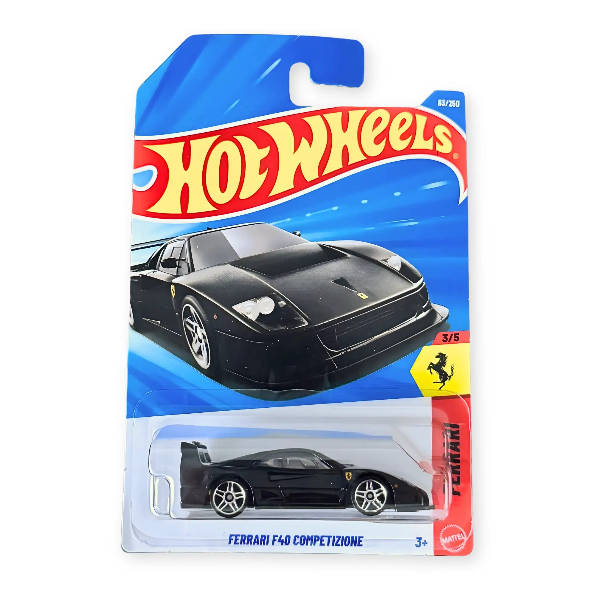 [Imported] Hot Wheels Ferrari F40 Competizione Black 2026 Ferrari Series 3/5