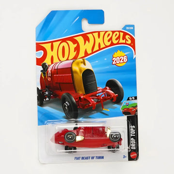 Hot Wheels Fiat Beast of Turin Red 2026