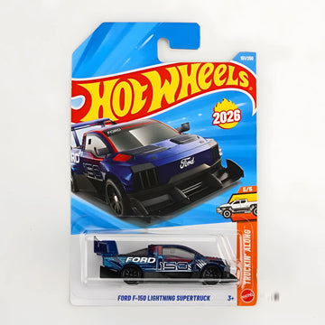 Hot Wheels Ford F-150 Lightning Supertruck Blue 2026