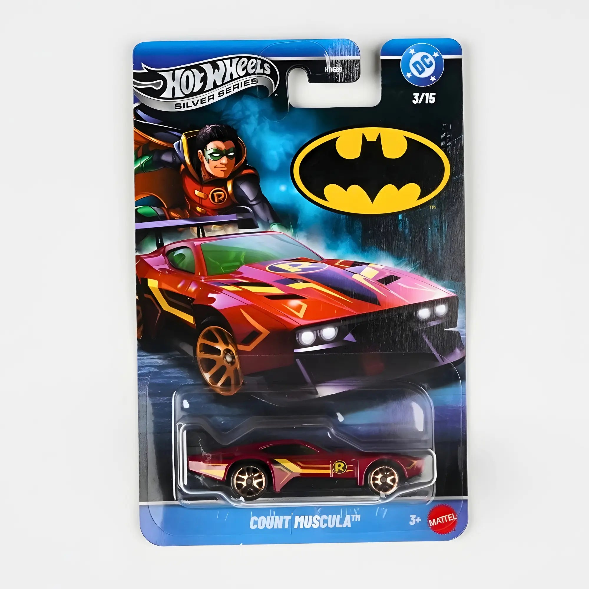 HOT WHEELS COUNT MUSCULA FANTASY CASTING DIE-CAST