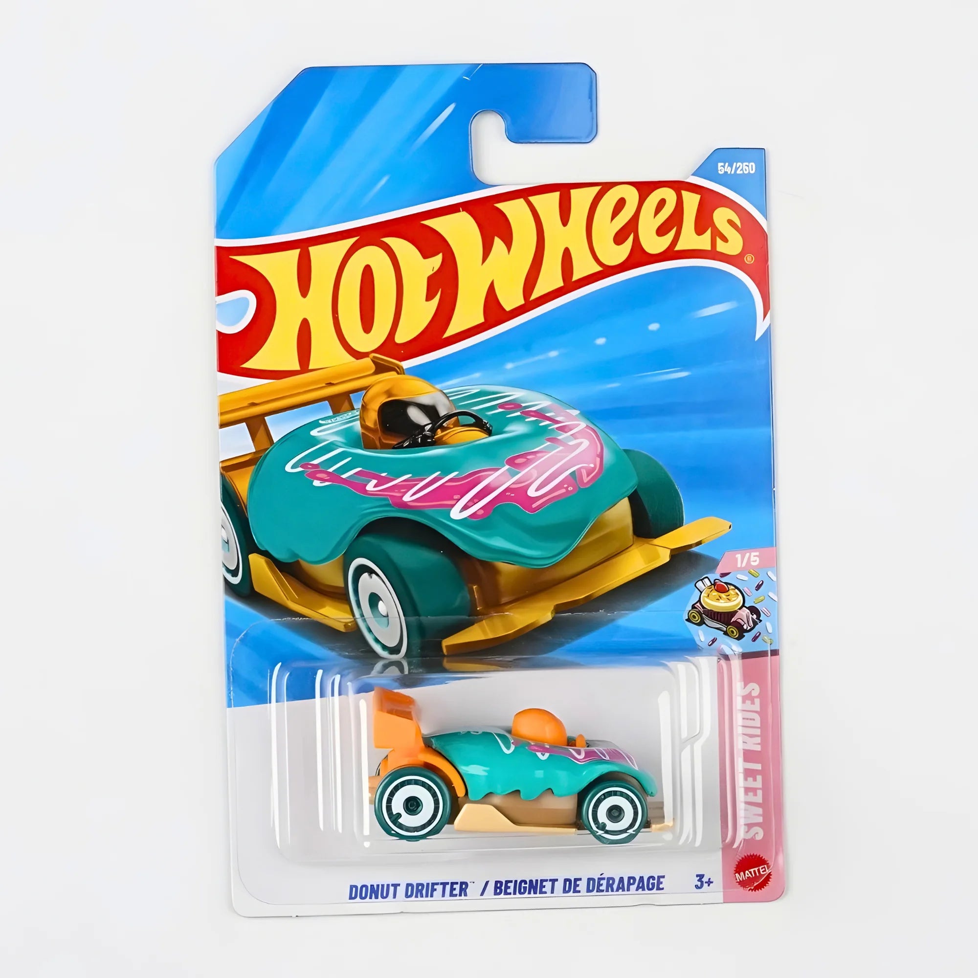 HOT WHEELS DONUT DRIFTER / BEIGNET DE DÉRAPAGE FANTASY CASTING DIE-CAST