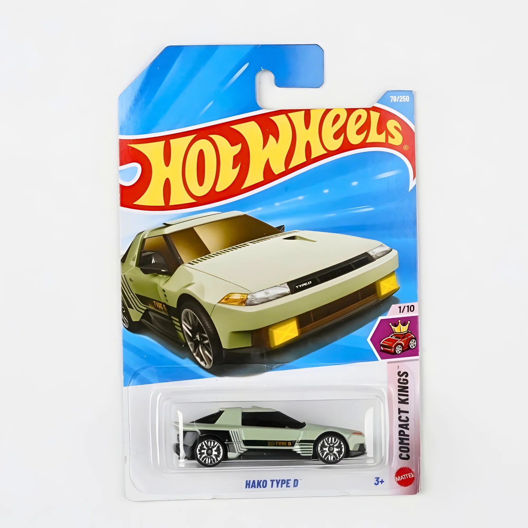 HOT WHEELS HAKO TYPE D FANTASY CASTING DIE-CAST
