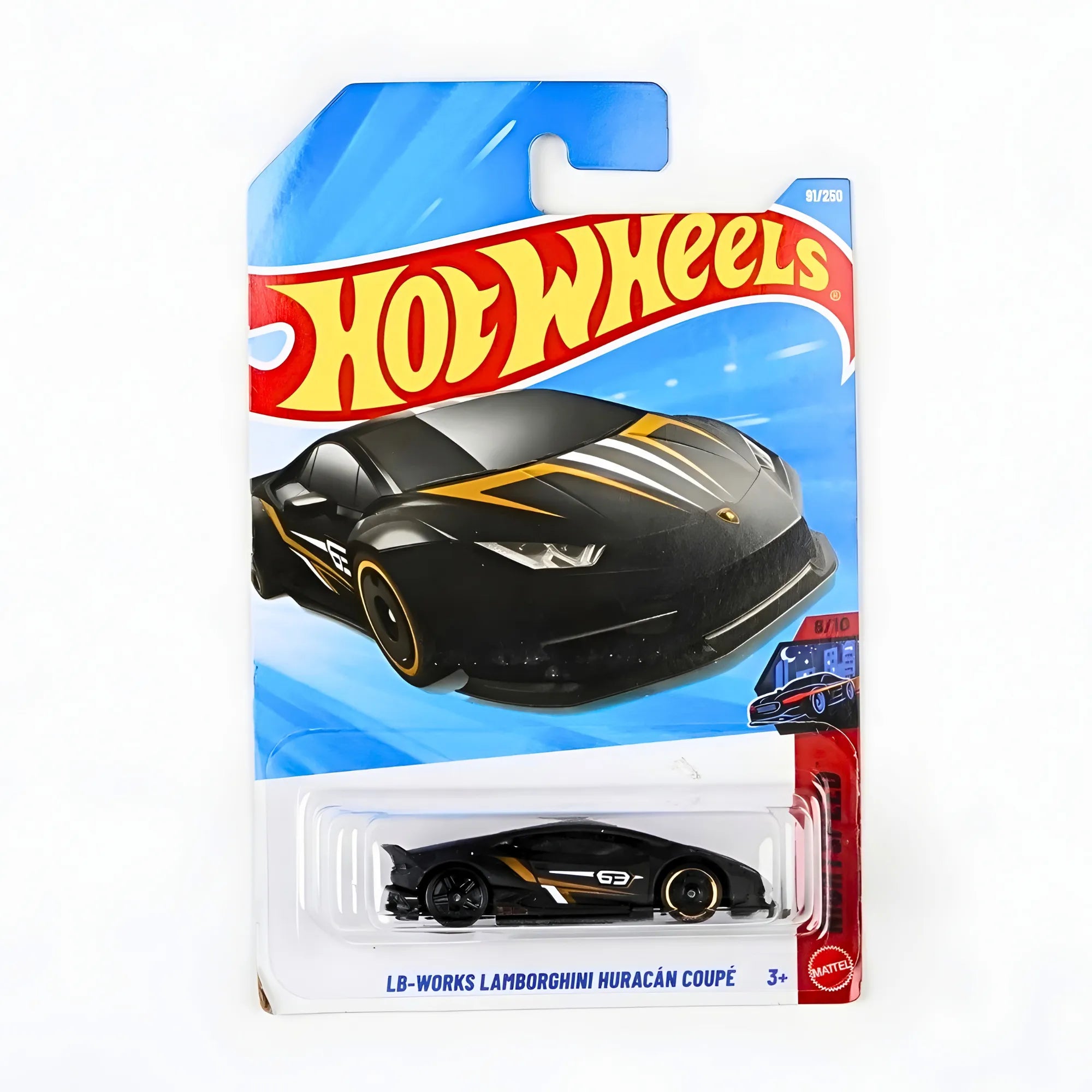 HOT WHEELS LB-WORKS LAMBORGHINI HURACAN COUPE DIE-CAST