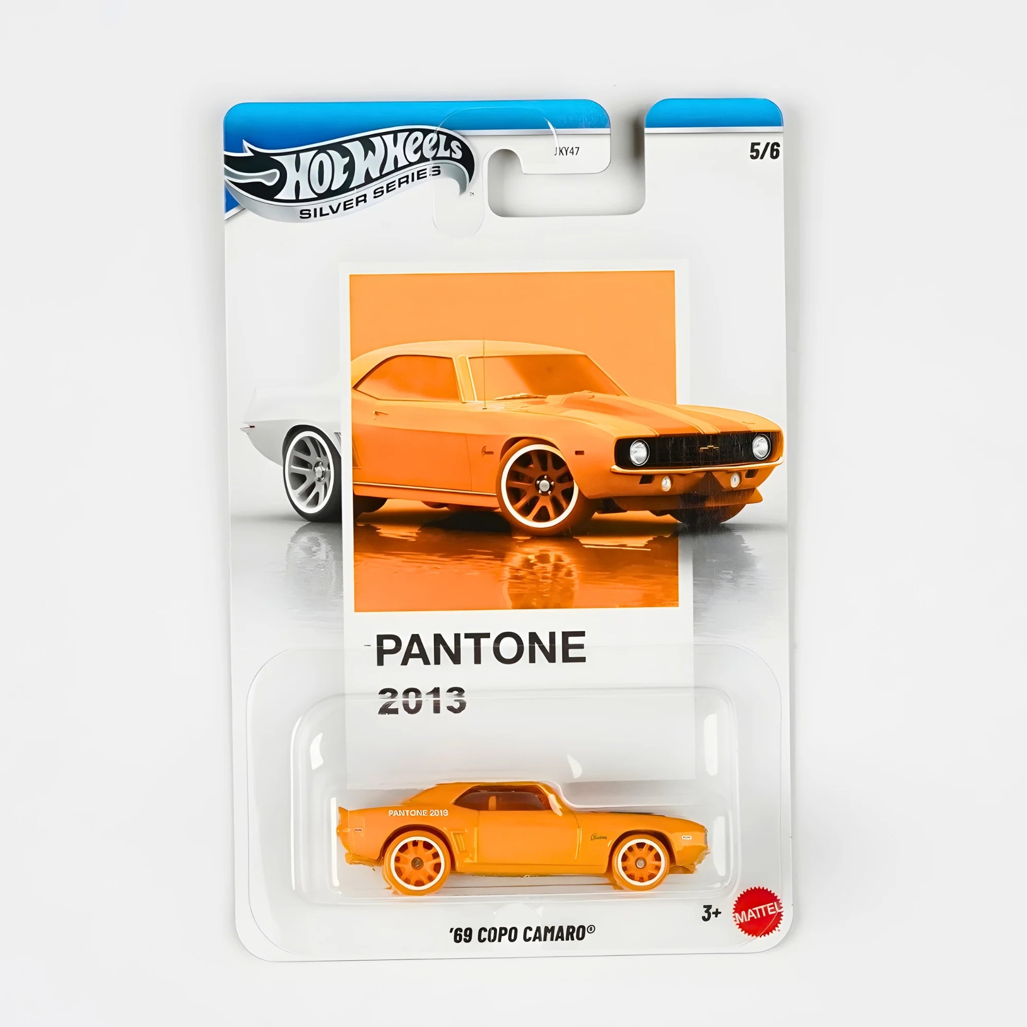 HOT WHEELS PANTONE 1969 COPO CAMARO DIE-CAST