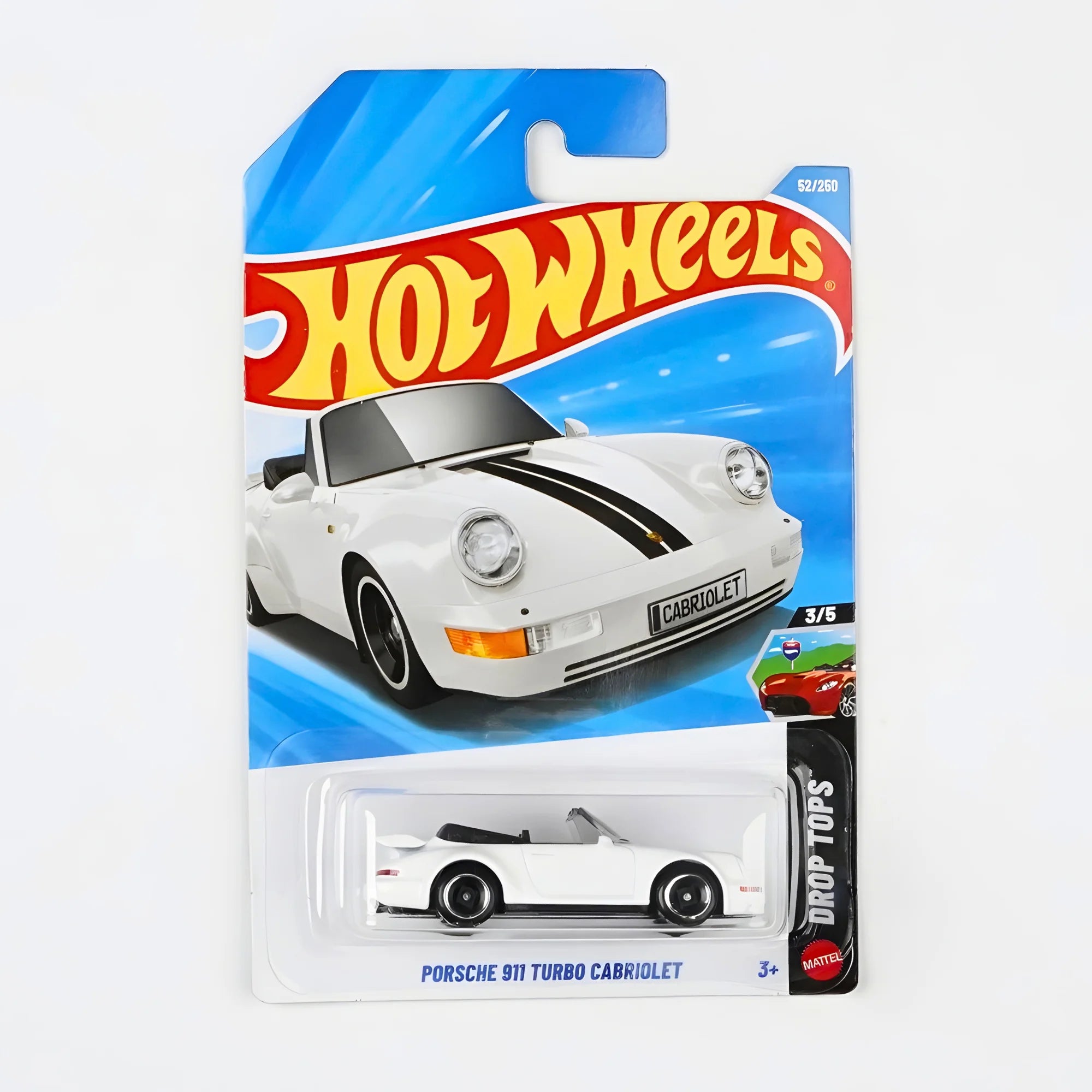 HOT WHEELS PORSCHE 911 TURBO CABRIOLET DIE-CAST